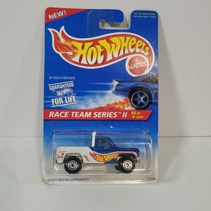 Hot Wheels 1996 Race Team Series II Bywayman Blue White Collector #395